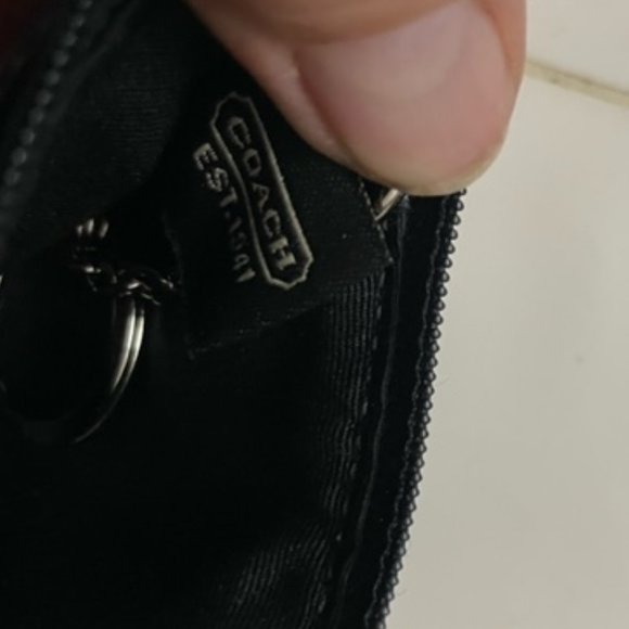 Coach Vintage Brown Mini Bag Key Chain - Picture 4 of 5